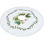 kerstbloemen kerstboom rok (Gekanteld)