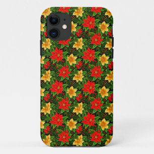 Kerstbloemen Naadloos Patroon-69956 Case-Mate iPhone Case