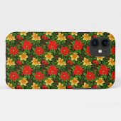 Kerstbloemen Naadloos Patroon-69956 Case-Mate iPhone Case (Achterkant (horizontaal))