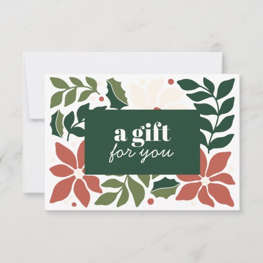 KERSTBLOEMEN RODE GROENE CRÈME SPECIAL (Voorkant)