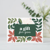 KERSTBLOEMEN RODE GROENE CRÈME SPECIAL (Staand voorkant)