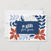 KERSTBLOEMEN ROOD BLAUW ZILVER SPECIAL (Voorkant)