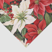 kerstbloemen tissuepapier (Detail)