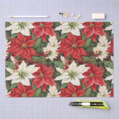kerstbloemen tissuepapier (Craft)