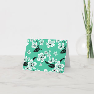 KERSTBLOESEM - SAKURA (MINT) BEDANKKAART
