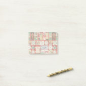 Kerstblok Advent Illustratie Vierkante Kunst Post-it® Notes (Op bureau)