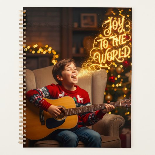 KERSTBODE THEMA ZINGENDE KINDEREN PLANNER (Voorkant)