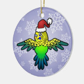 Kerstboedgie Keramisch Ornament (Links)