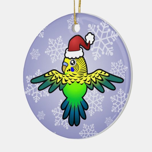 Kerstboedgie Keramisch Ornament (Links)