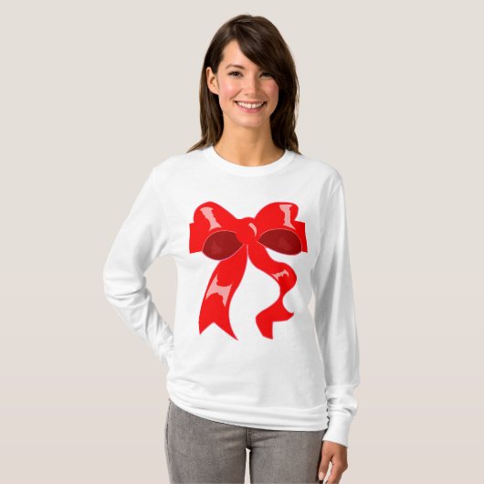 kerstboegdoek t-shirt (Voorkant volledig)
