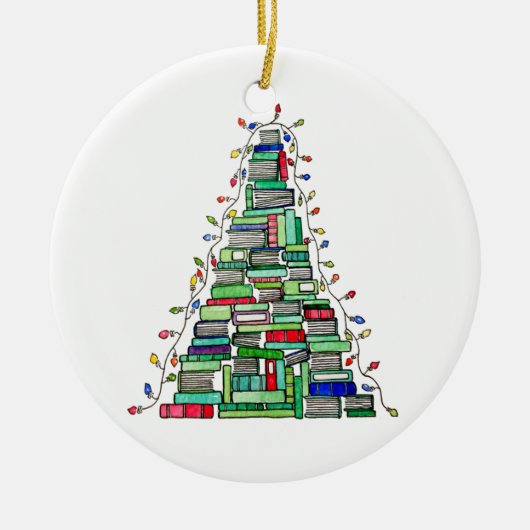 kerstboek 2017 keramisch ornament (Voorkant)