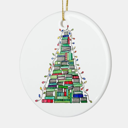 kerstboek 2017 keramisch ornament (Links)