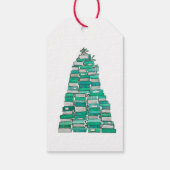 Kerstboek Boom Gift Labels Cadeaulabel (Achterkant)