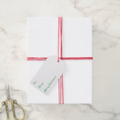Kerstboek Boom Gift Labels Cadeaulabel (Met Touw)