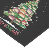 Kerstboek Liefhebber Boom Bibliothecaris Merry Boo Korte Tafelloper (Hoek)