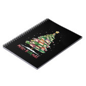 Kerstboek Liefhebber Boom Bibliothecaris Merry Boo Notitieboek (Linkerzijde)