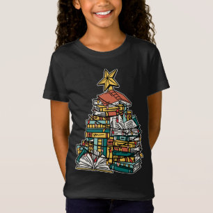 kerstboek Lover Xmas Boom Reader Nerd T-shirt