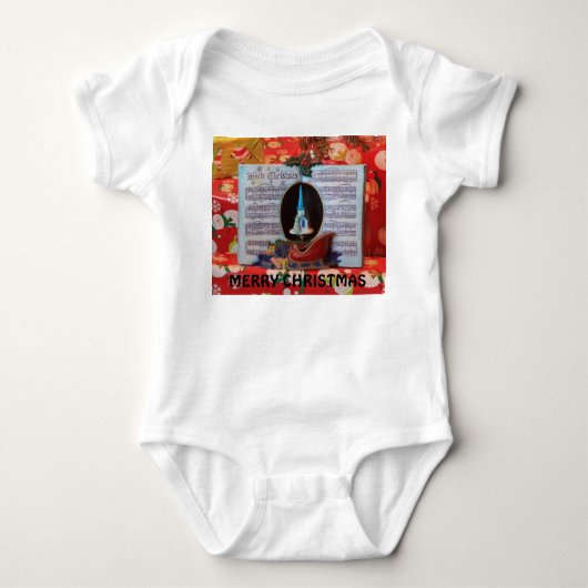 Kerstboek Romper (Voorkant)