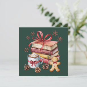 Kerstboeken Gingerbread Boeken Cacaobook Boekenlie Feestdagenkaart