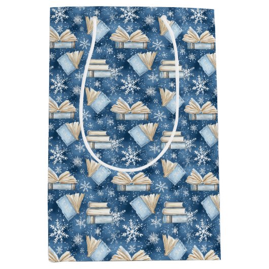 Kerstboeken lezen medium cadeauzakje (Voorkant)