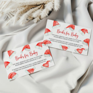 Kerstboeken van Santa Baby voor Baby Informatiekaartje