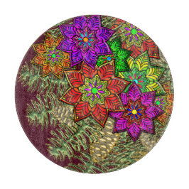 Kerstboeket Charcuterie Board Snijplank