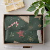 Kerstboekliefhebbers Traditioneel tissue papier (Geschenk)