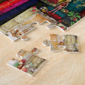 Kerstboekplank Jigzaag Puzzel Legpuzzel (Zijkant)