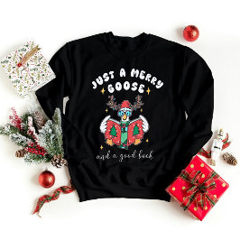 Kerstboekworm Gewoon een blije gans Trui