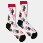 Kerstboer Baby Geitte wenst Sokken (Rechts)