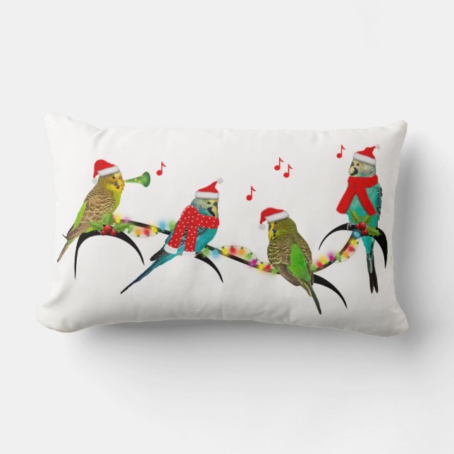 Kerstboer Frenzy Pillow (kies kleur) Kussen (Voorkant)