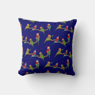 Kerstboer Frenzy Pillow (marine) Kussen