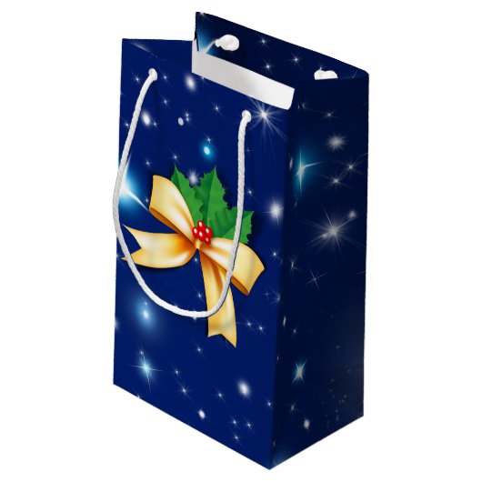 Kerstboer Klein Cadeauzakje (Achterkant Gekanteld)
