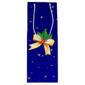 Kerstboer Wijn Cadeautas (Voorkant)