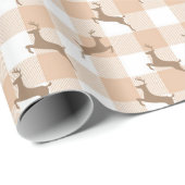 kerstboerderij kaltrendierbuffel cadeaupapier (Rol Hoek)