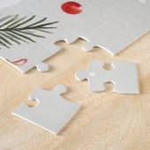 Kerstboerderijdier Cute Geit  Legpuzzel (Zijkant)