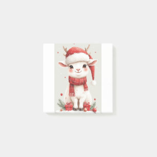 Kerstboerderijdier Schattig Geitje  Post-it® Notes