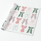 Kerstbogen Cadeaupapier (Uitgerold)