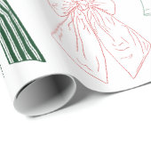 Kerstbogen Cadeaupapier (Rol Hoek)