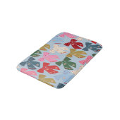 Kerstbogen Coquette Blauw Badmat (Gekanteld)