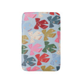 Kerstbogen Coquette Blauw Badmat (Voorkant Verticaal)