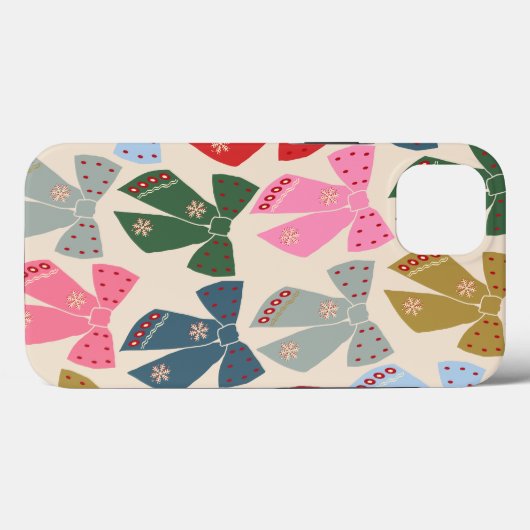 Kerstbogen Coquette Case-Mate iPhone Case (Achterkant (horizontaal))