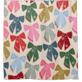 Kerstbogen Coquette Douchegordijn (Voorkant)