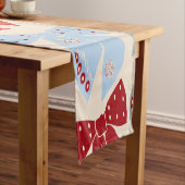 Kerstbogen Coquette Korte Tafelloper (Voorbeeld)