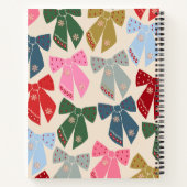 Kerstbogen Coquette Notitieboek (Achterkant)