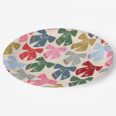 Kerstbogen Coquette Papieren Bordje (Gekanteld)