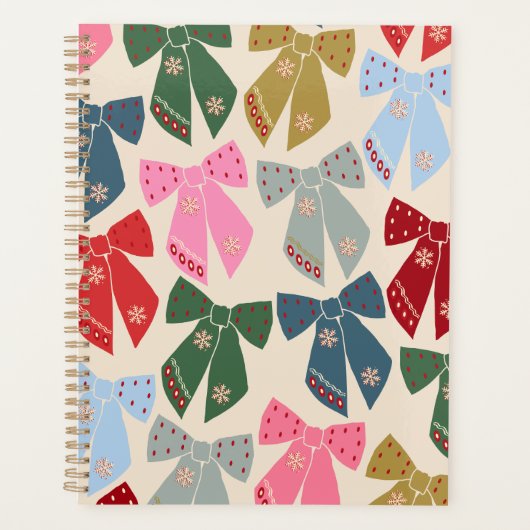 Kerstbogen Coquette Planner (Voorkant)