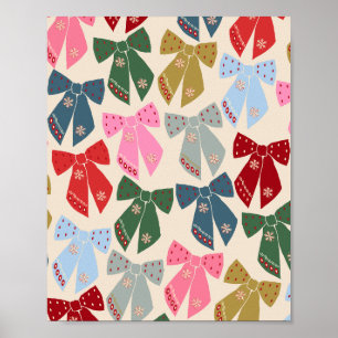 Kerstbogen Coquette Poster