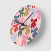 Kerstbogen Coquette Roze Ronde Klok (Hoek)