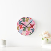 Kerstbogen Coquette Roze Ronde Klok (Huis)